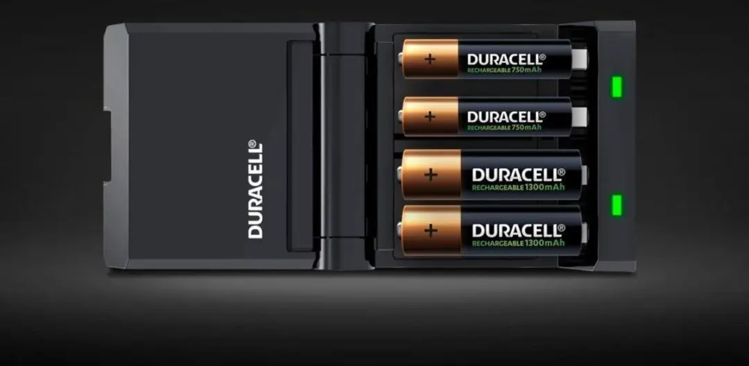Duracell 5000394114524 Universele Oplader - 4x AC - Zwart