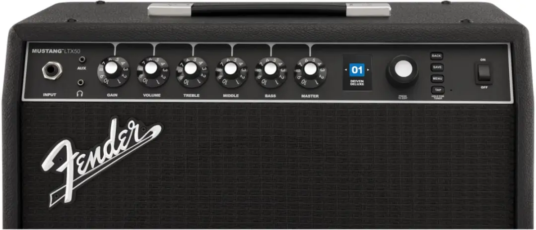 Fender Mustang LTX 50 Gitaarversterker - Zwart