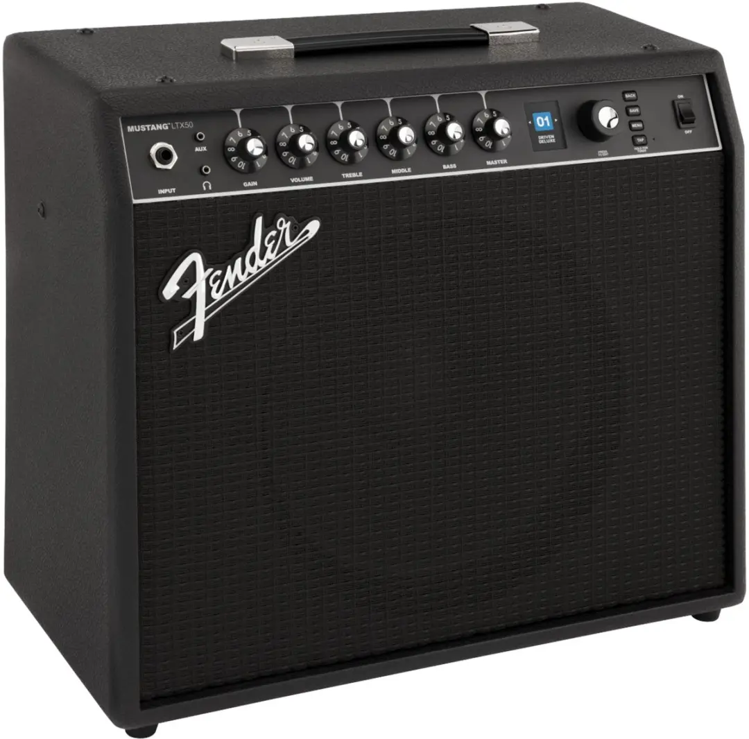 Fender Mustang LTX 50 Gitaarversterker - Zwart