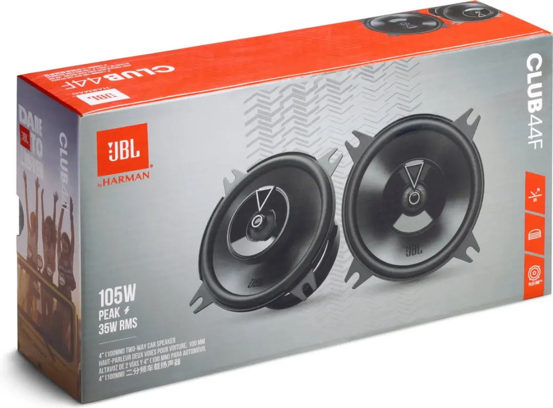 JBL Club 44F Autospeakers - 105W Piek Set van 2