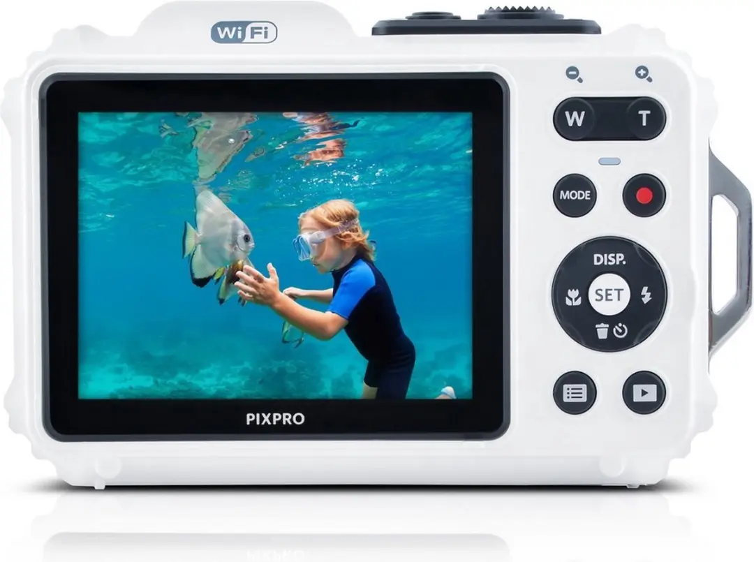 Kodak WPZ2 Onderwatercamera 16MP - Wit - Incl. 16GB & Tas - afbeelding 6 van 6