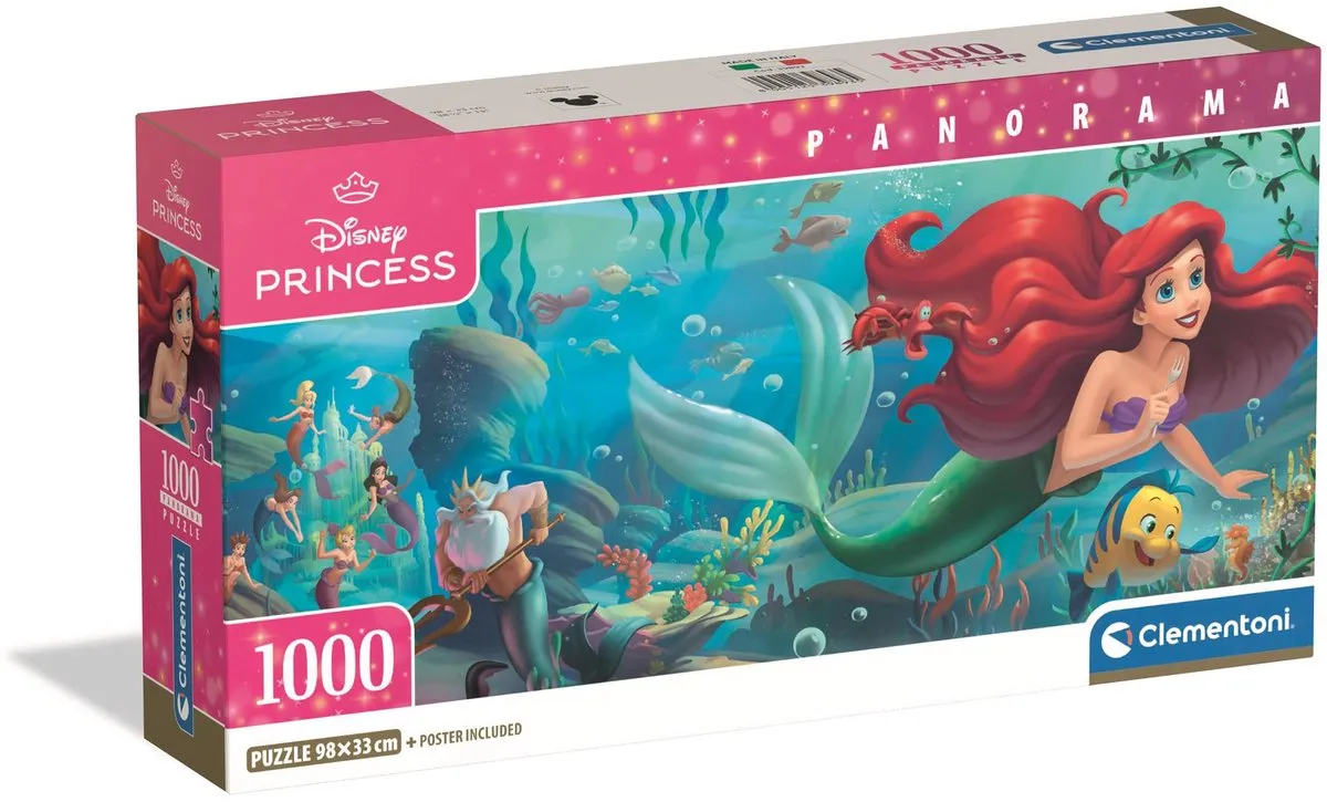 Clementoni Kleine Zeemeermin Puzzel 1000 Stuks