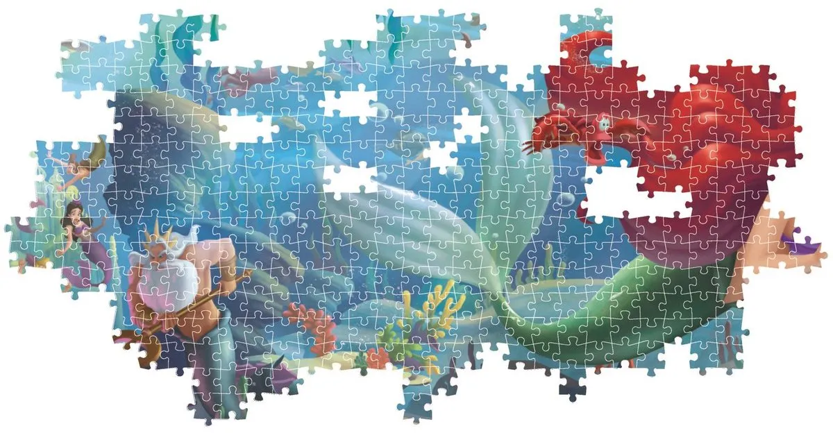 Clementoni Kleine Zeemeermin Puzzel 1000 Stuks - Multikleur - afbeelding 6 van 6