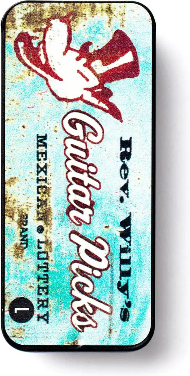 Dunlop Reverend Willy Plectrums - Light - 6 Stuks - Meerkleurig