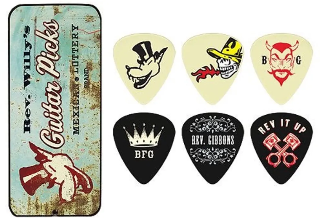 Dunlop Reverend Willy Plectrums
