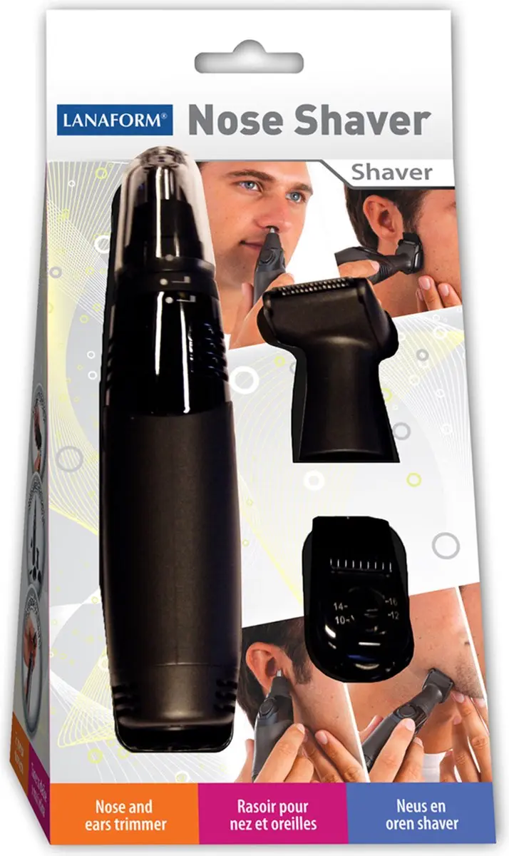 Lanaform Nose Shaver LA131102 - Neus- en oortrimmer - Zwart