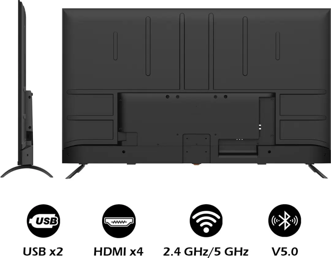 Horizon XT Line 50HL7590U/D Google TV 50 Inch - 4K LED - Zwart