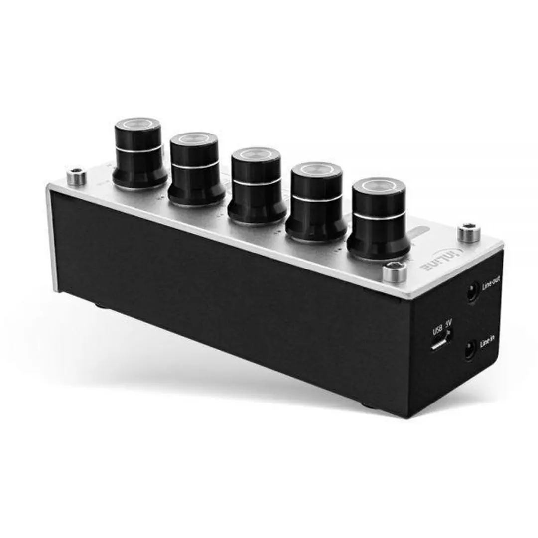 InLine AmpEQ 99201I Hoofdtelefoonversterker - Zilver