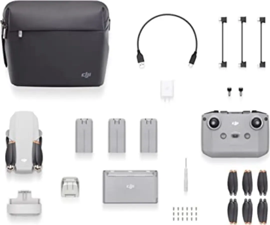 DJI Mini 2 Fly More Combo - 3 Accu's - Grijs