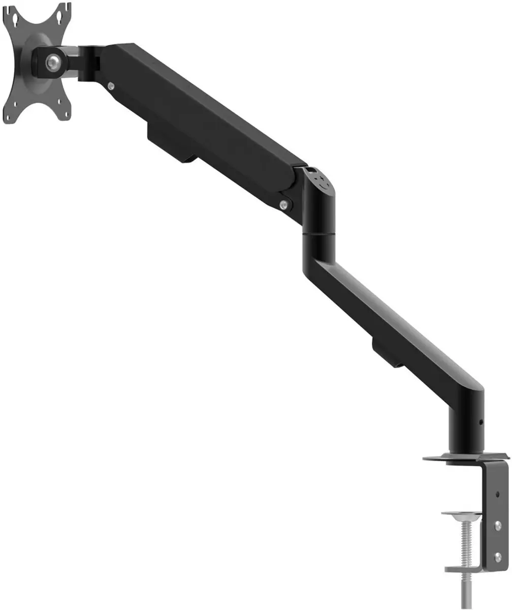 Delight LCD Monitorarm 39683 - Telescopisch - tot 30" - 9 kg - Zwart