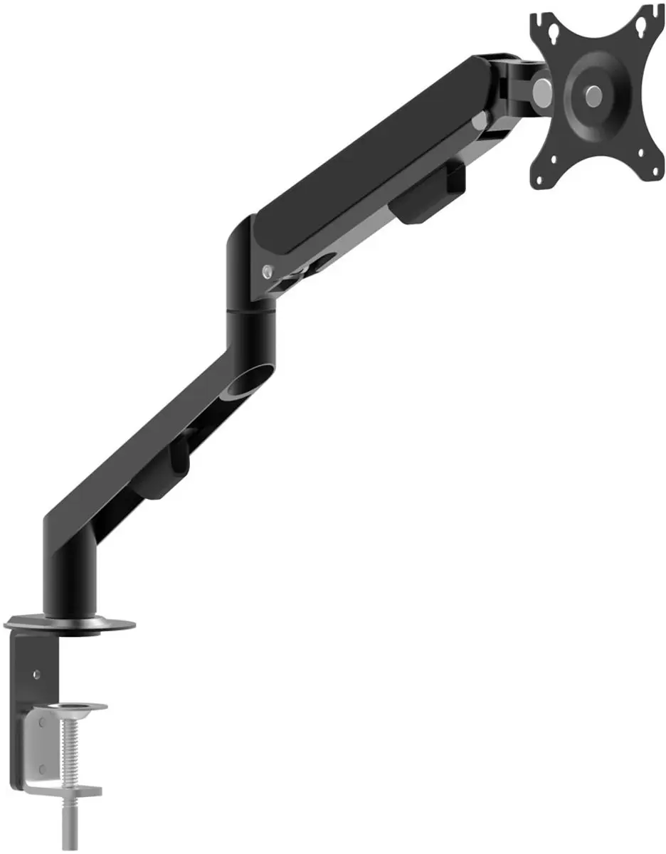 Delight LCD Monitorarm 39683 - Telescopisch - tot 30" - 9 kg - Zwart