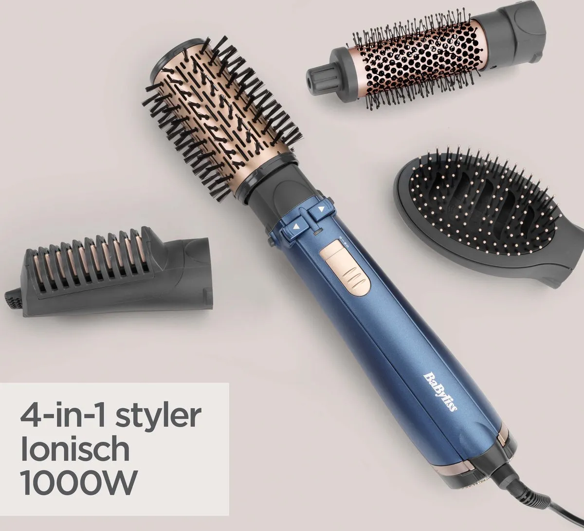 Babyliss Style Pro 1000 AS965E Föhnborstel - 1000W - Teal