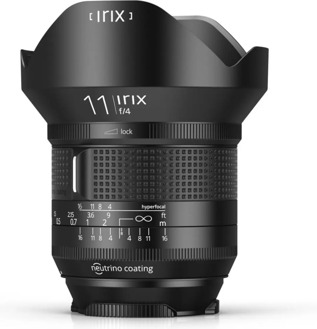 Irix 11mm F/4.0 Firefly - Pentax - 30mm Filter - Zwart