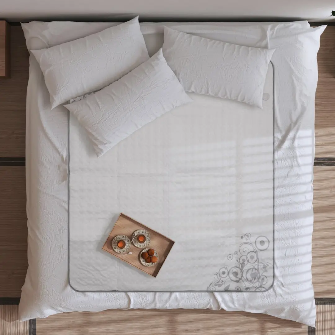 Lanaform Heating Blanket S2 LA 180111 Elektrische Onderdeken 2 Persoons - 140x160cm - Wit
