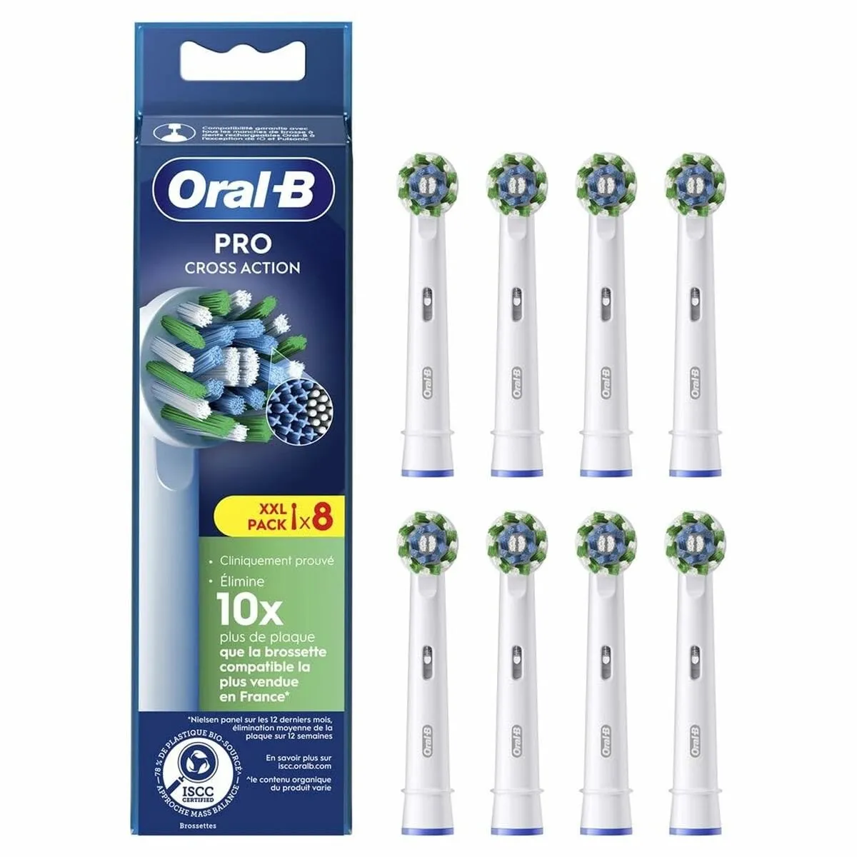 Braun Oral-B Pro Cross Action 8 XXL - 8 Stuks - afbeelding 4 van 6