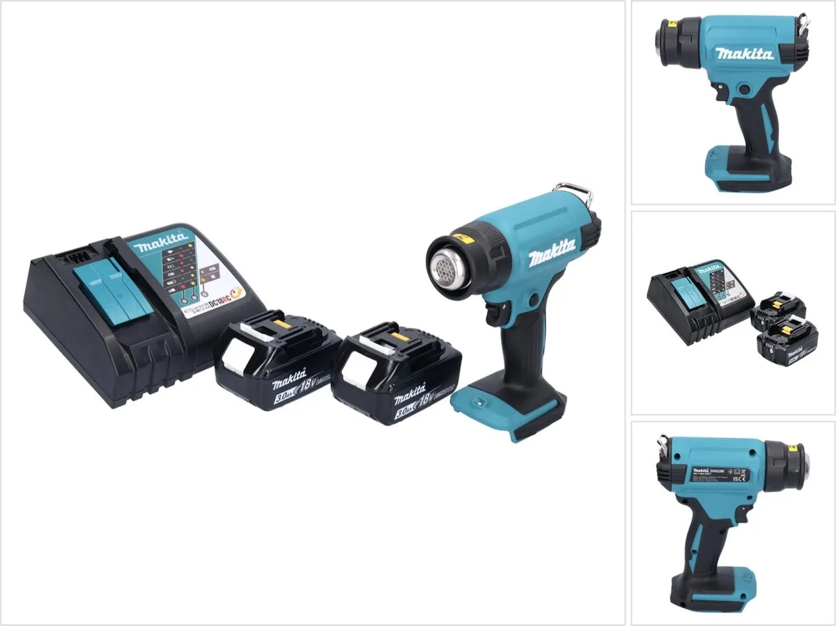 Makita DHG 180 RF Heteluchtpistool 18V