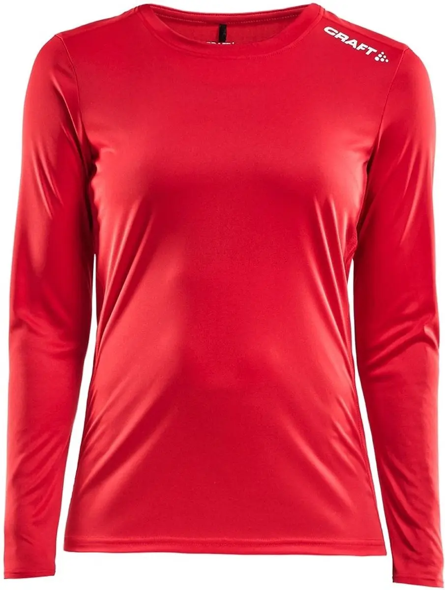 Craft Rush Running Longsleeve Dames - Rood XXL