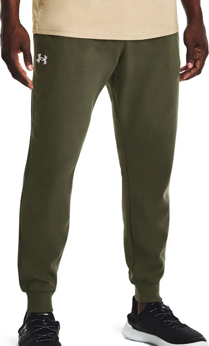 Under Armour Rival Fleece Joggingbroek Heren L - Groen
