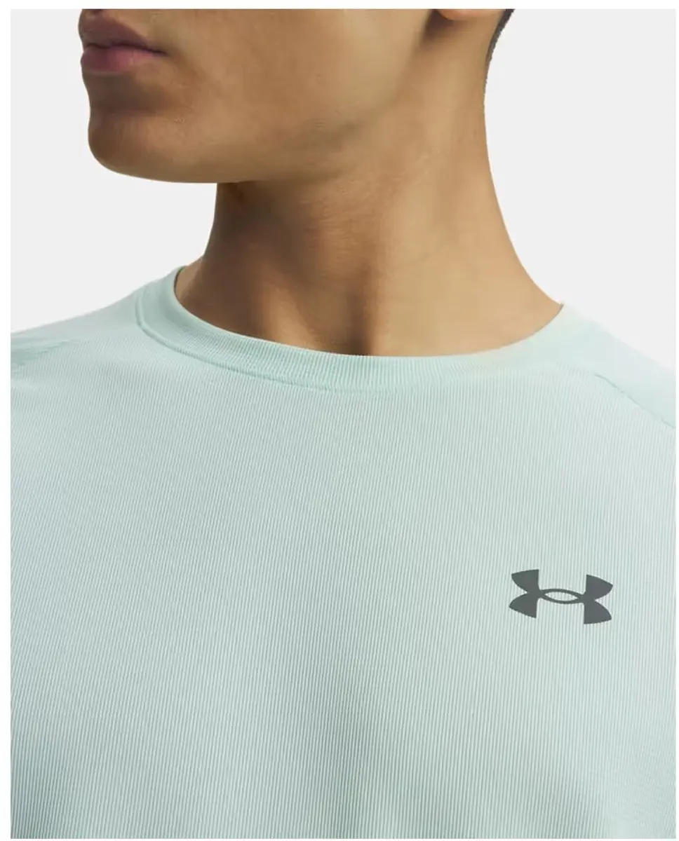 Under Armour Tech Textured SS T-shirt - XS - Green