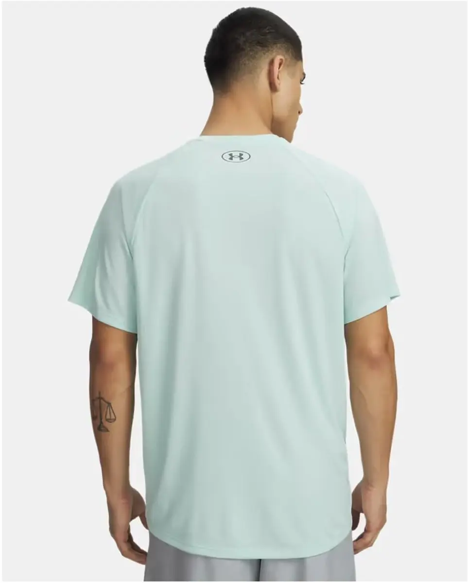 Under Armour Tech Textured SS T-shirt - XS - Green