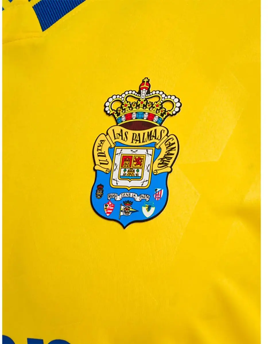 Hummel Ud Las Palmas Thuis T-shirt - Geel - XL - afbeelding 6 van 6