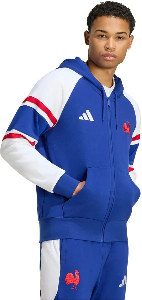 Adidas Performance Frankrijk Rugby Reishoodie KF8891