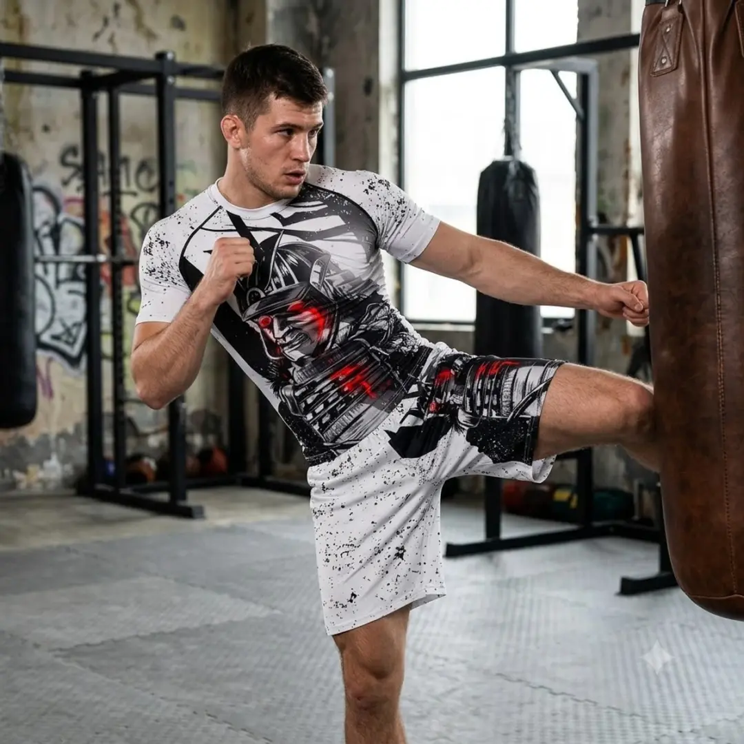 NUVEX Compressie Sportset XL - 3-delig Wit