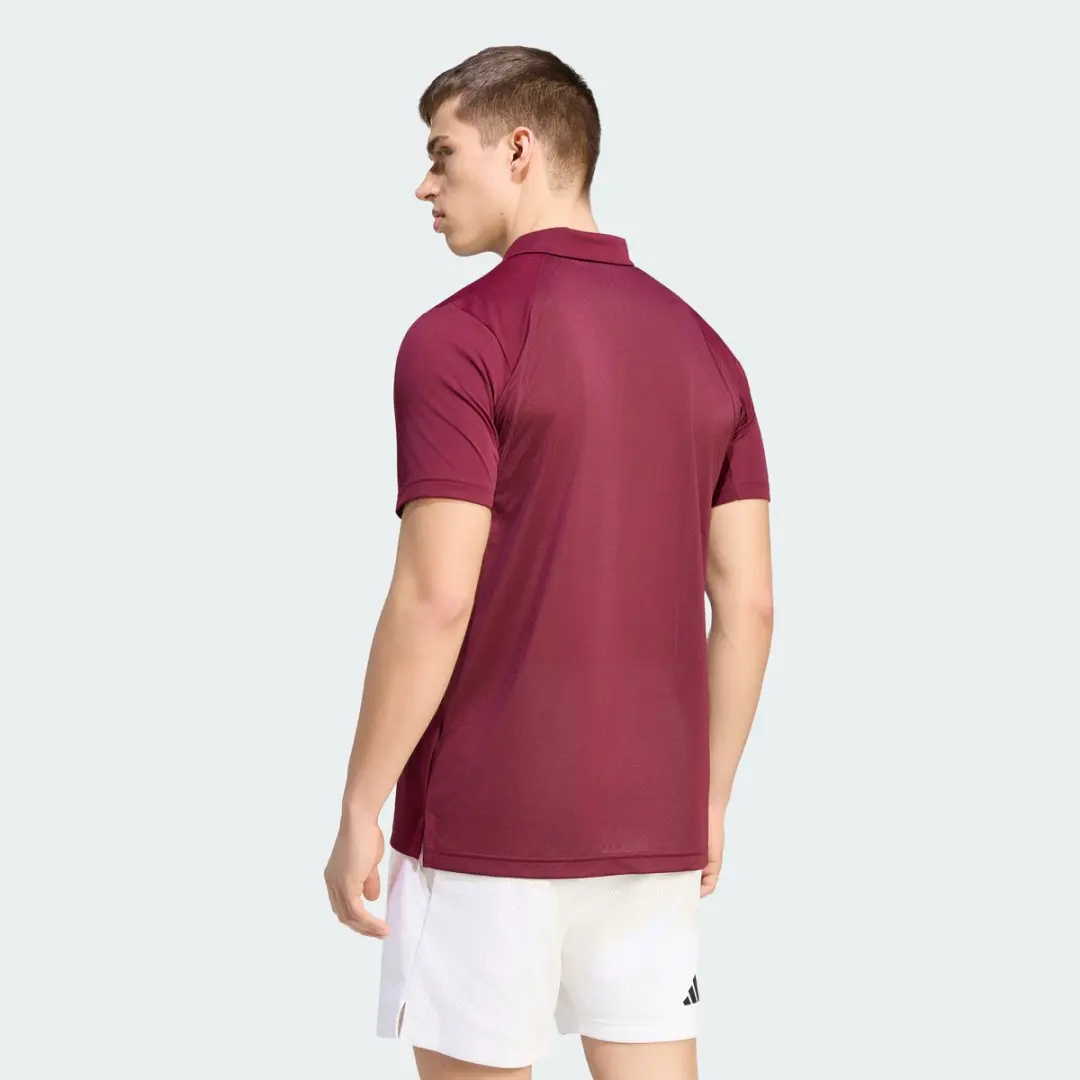 Adidas Performance Club Tennis Poloshirt KS8316 - S - Bordeaux