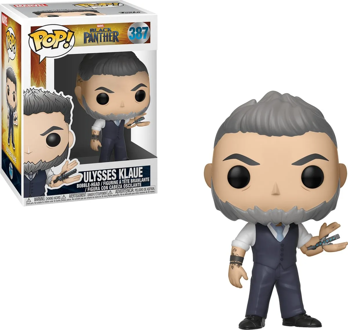 Funko Pop! Marvel Black Panther Ulysses Klaue 33154