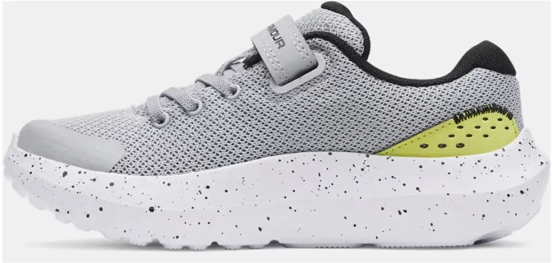 Under Armour UA BPS Surge 4 AC Kindersneaker - 33 - Grijs