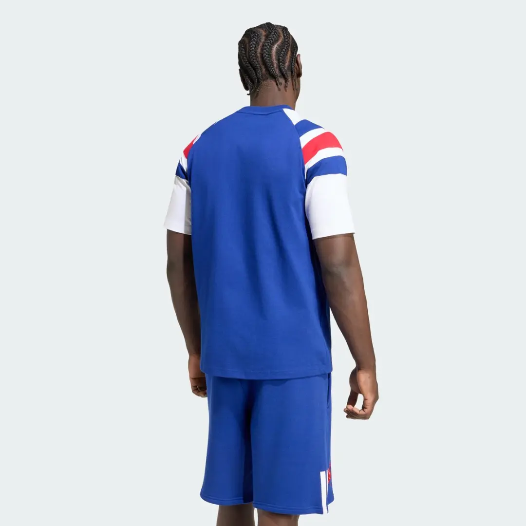 Adidas Performance Frankrijk Rugby Reis-T-shirt KF8885 - XXXL - Blauw