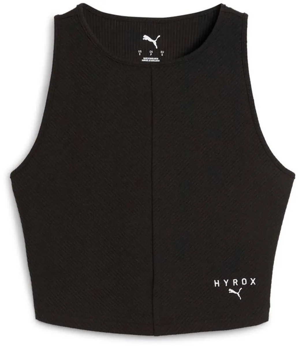 PUMA Dames X Hyrox Rib Crop Tanktop L