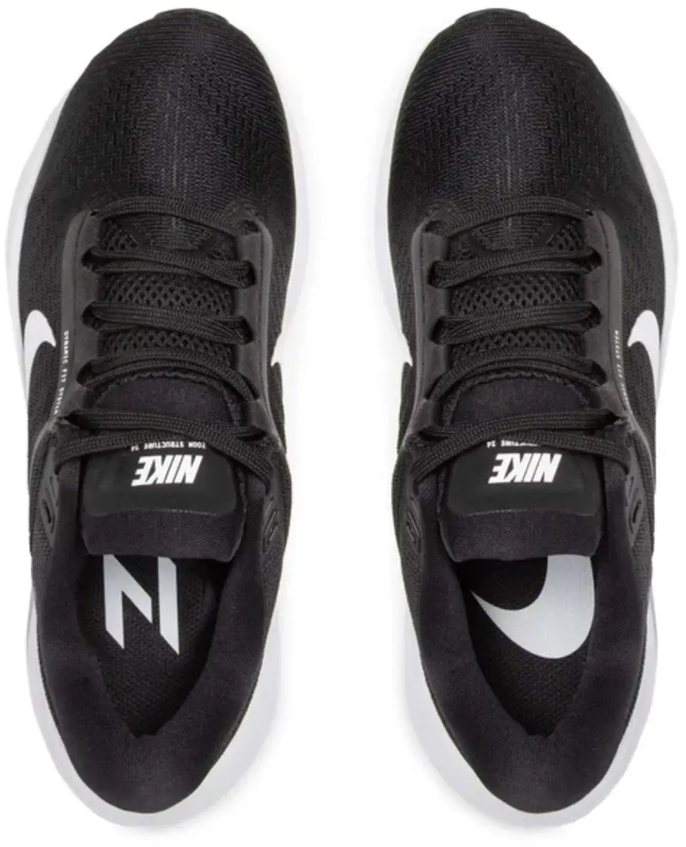Nike Air Zoom Structure 23 Hardloopschoenen - Dames 37.5 - Zwart