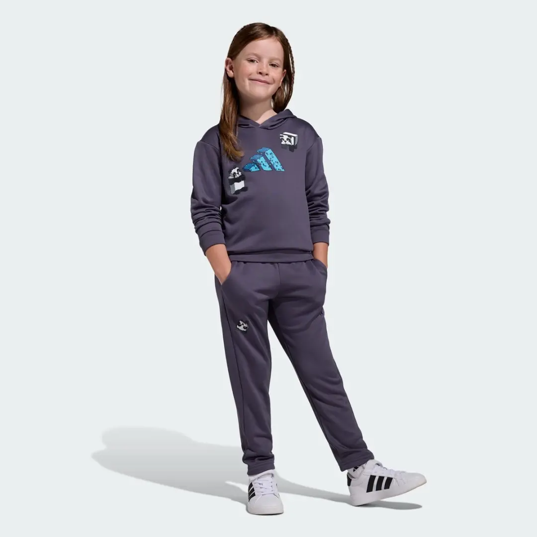 Adidas Minecraft Training Joggingbroek 98 - Grijs