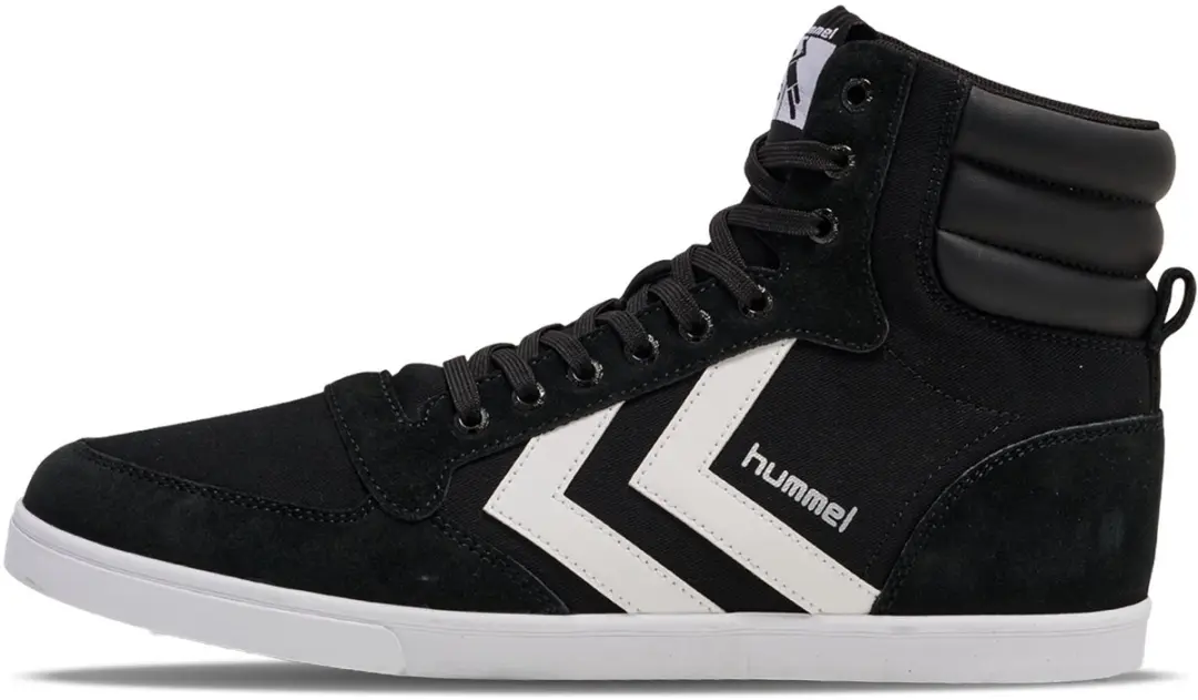 Hummel Slimmer Stadil High Sneaker - 45 - Black/White