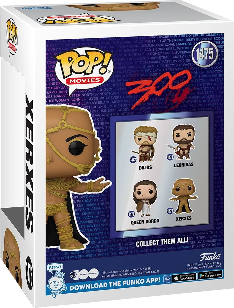 Funko POP! Movies Xerxes 72440 Verzamelfiguur - 9cm - Multicolours