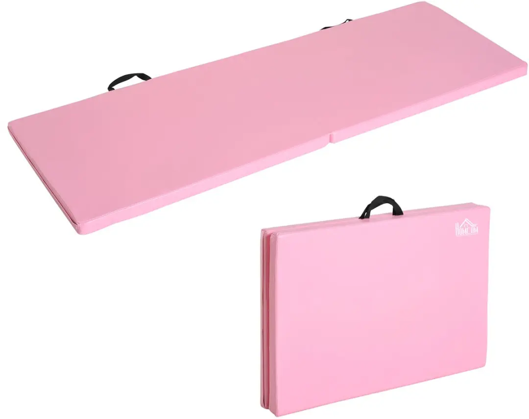 Homcom Gymnastiekmat Roze - 180x60x5cm
