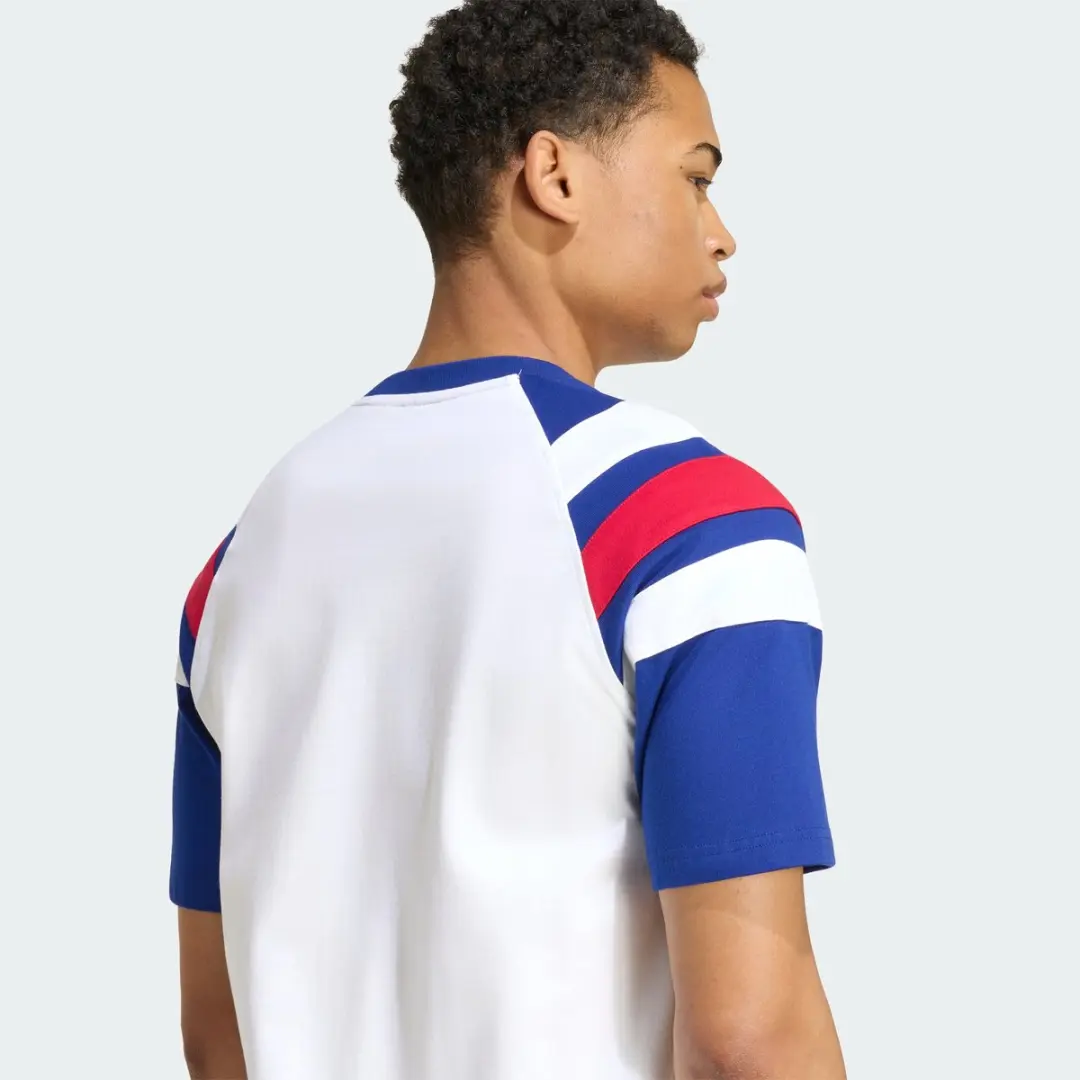 Adidas Performance Frankrijk Rugby Reis-T-shirt KF8886 - XS - Wit