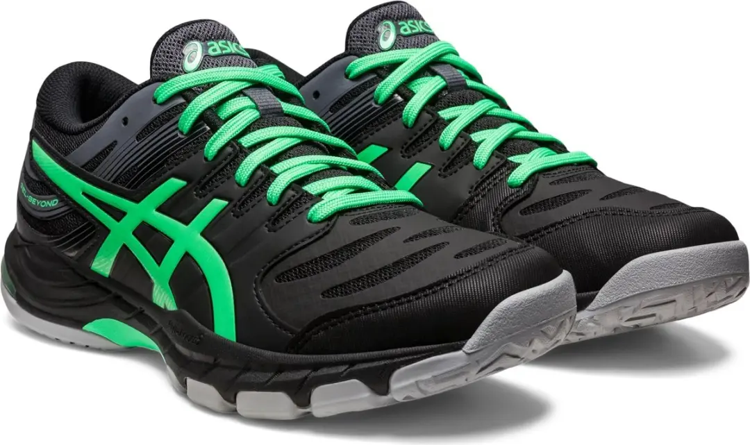 ASICS Gel-Beyond 6 Sportschoenen Volleybal - 42 - Zwart/groen