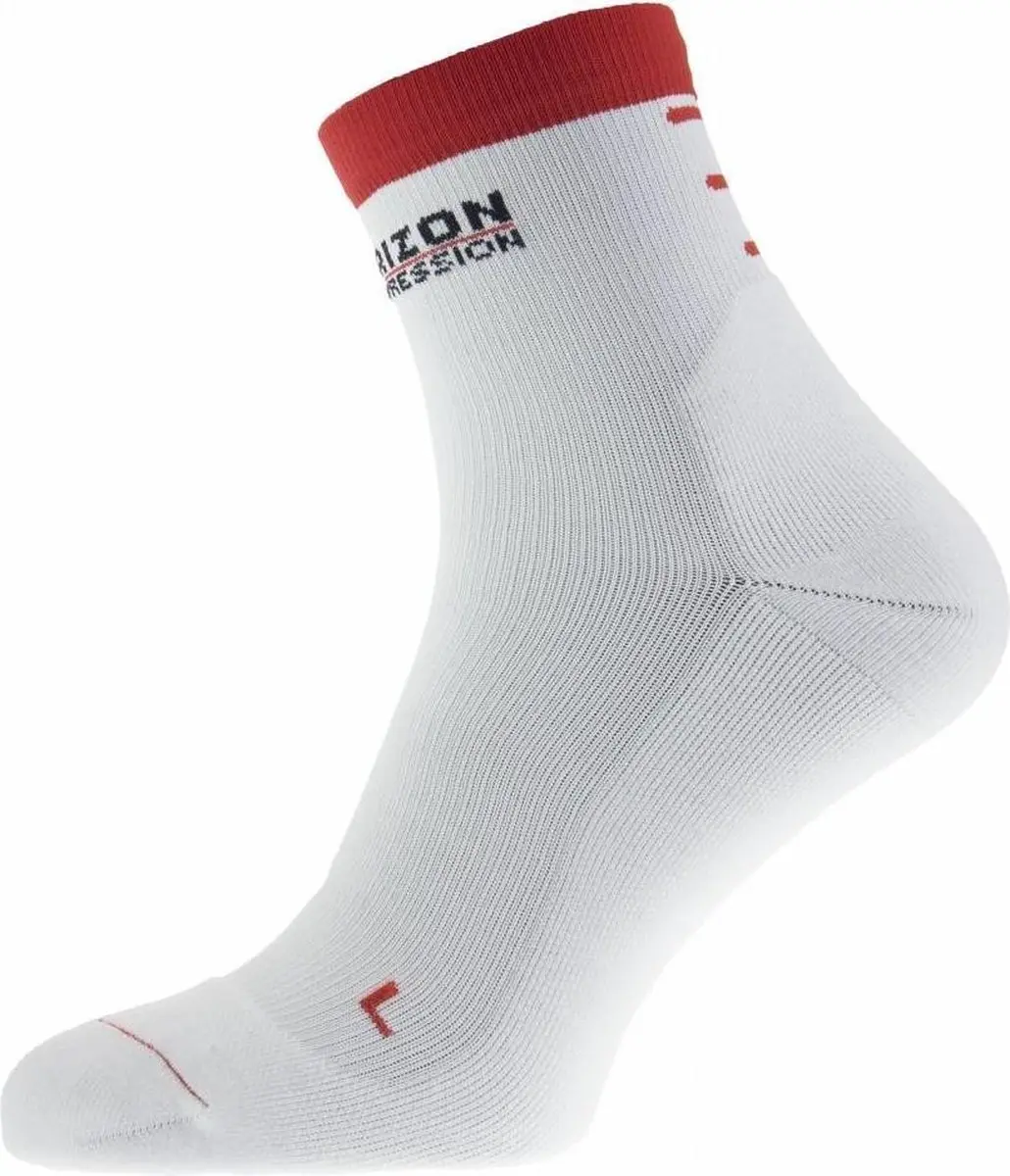 Horizon Quarter Compressie Sportsokken 35-38