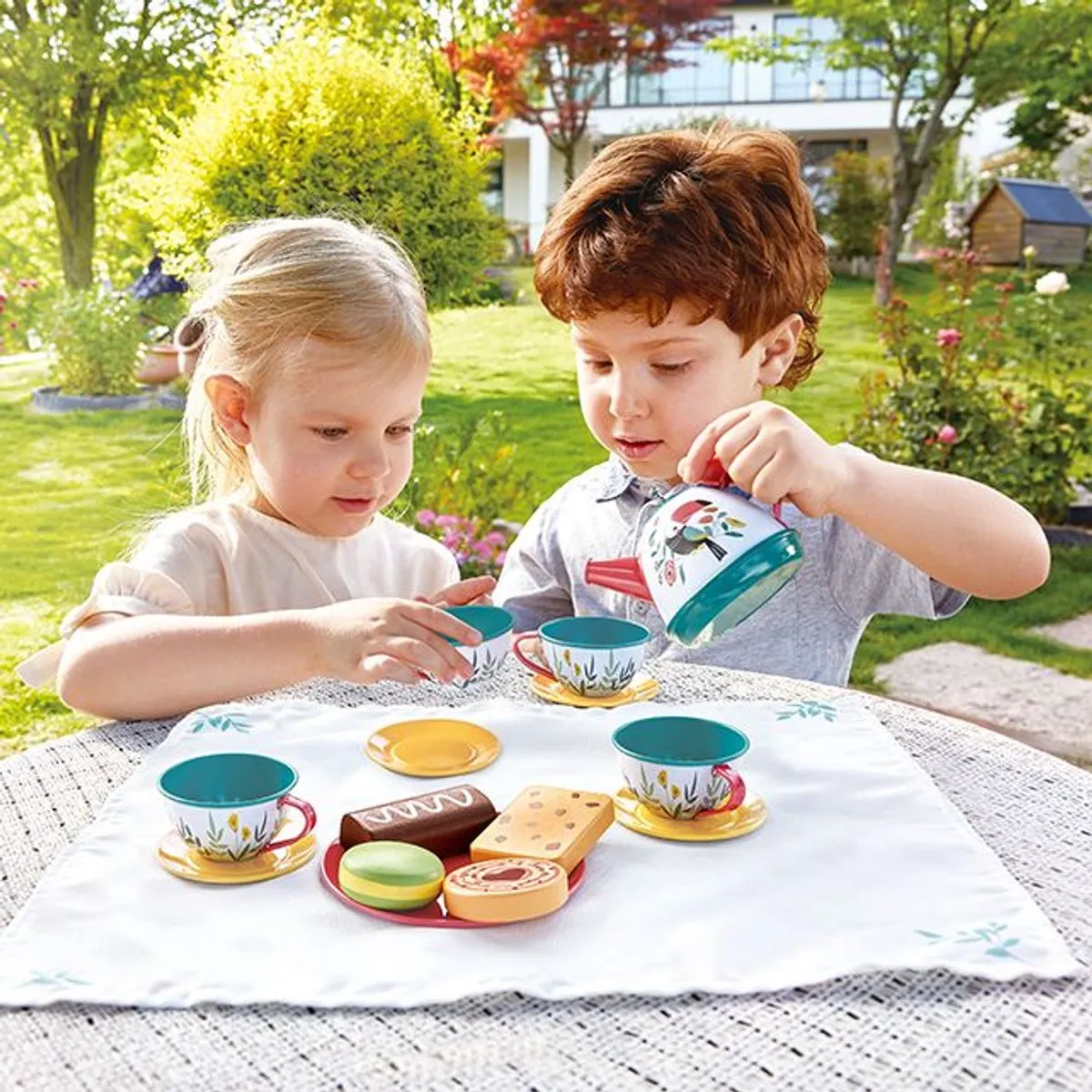 Hape Theetijd Speelset - Veelkleurig
