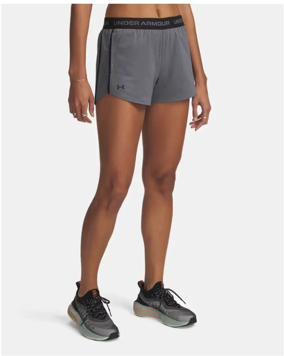Under Armour Tech Play Up Shorts 1360433-019 - M - Grijs