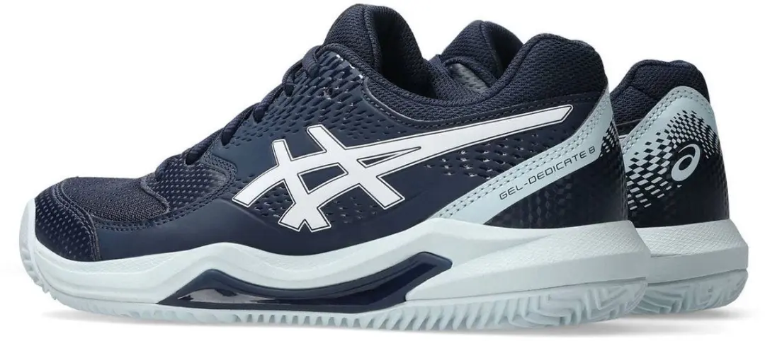 ASICS Gel-Dedicate 8 Tennisschoenen - Donkerblauw 40.5