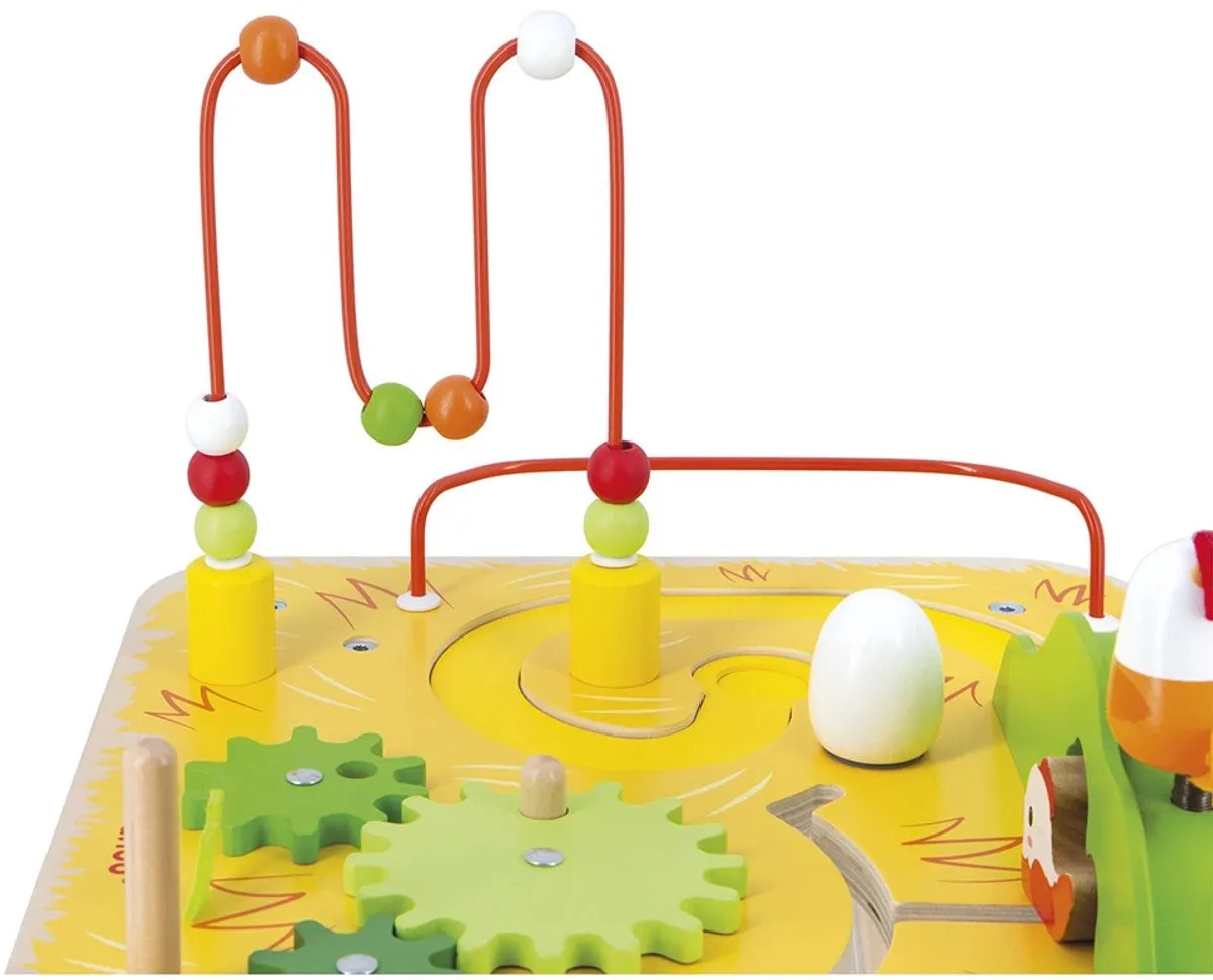 Janod Boerderij Activiteitentafel - Multicolor - afbeelding 6 van 6
