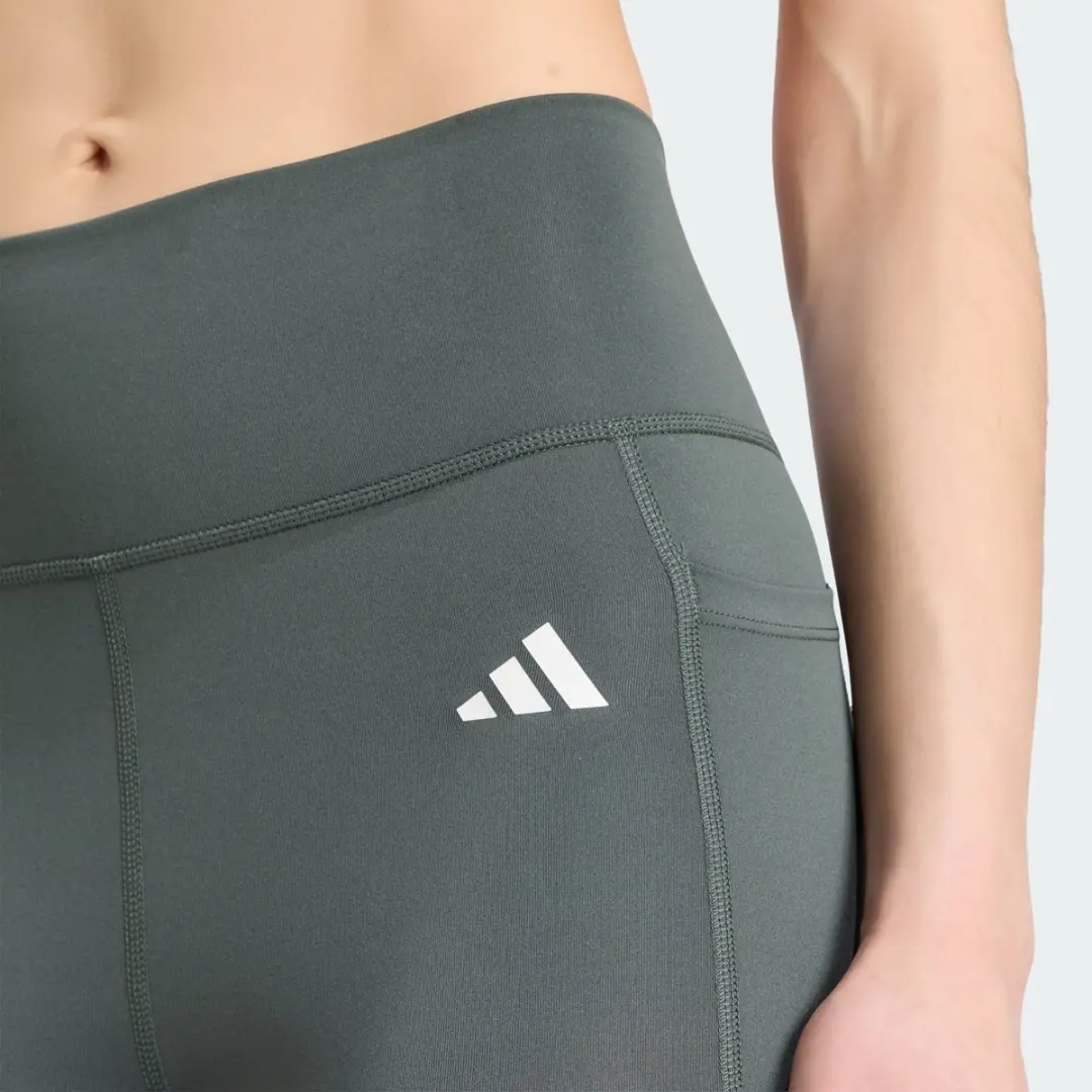 Adidas Performance Optimé Korte Legging KT3821 - Grijs