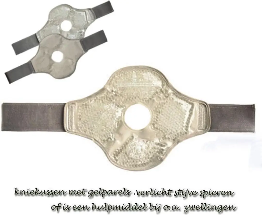 Fashy Warm en Koud Kniekompres - Grijs