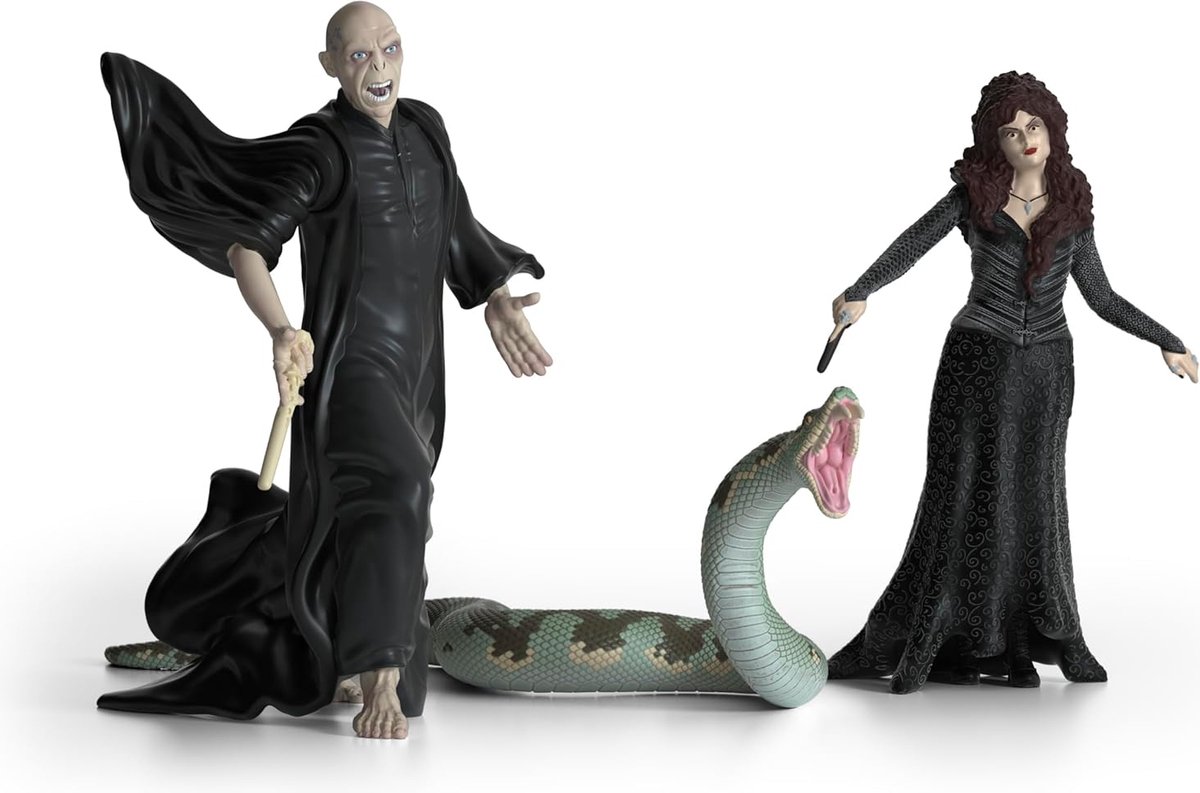 schleich WIZARDING WORLD Heer Voldemort met Nagini & Bellatrix van Detta - Harry Potter ™ Wizarding World™ - 42684