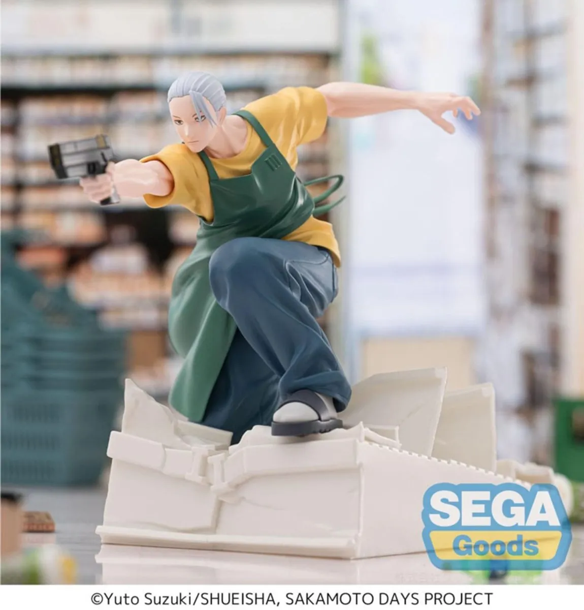 Sega Sakamoto Days Luminasta Taro Sakamoto PVC Statue - 21cm - Multi - afbeelding 6 van 6