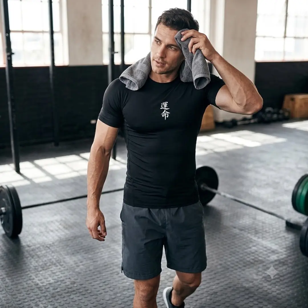 NUVEX Compressie Sportshirt M - Zwart
