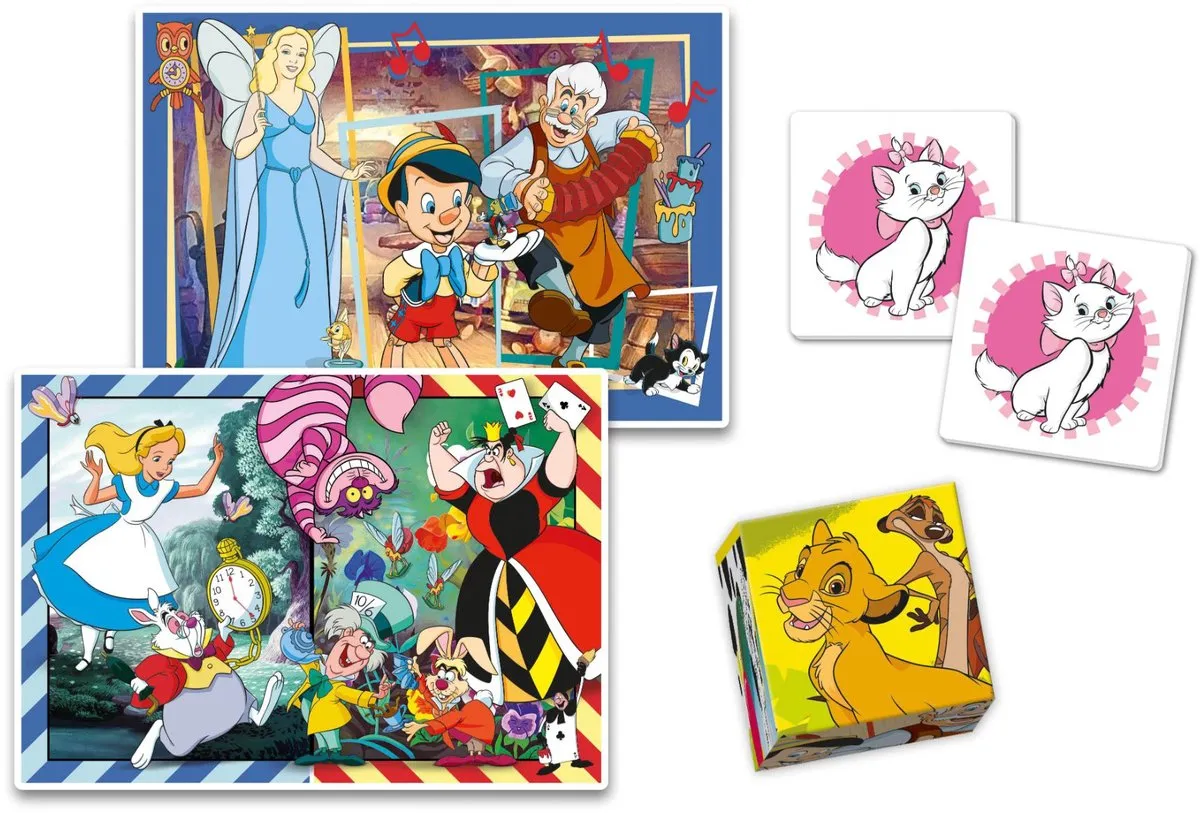 Clementoni Edukit 4-in-1 Disney Classics Multicolor